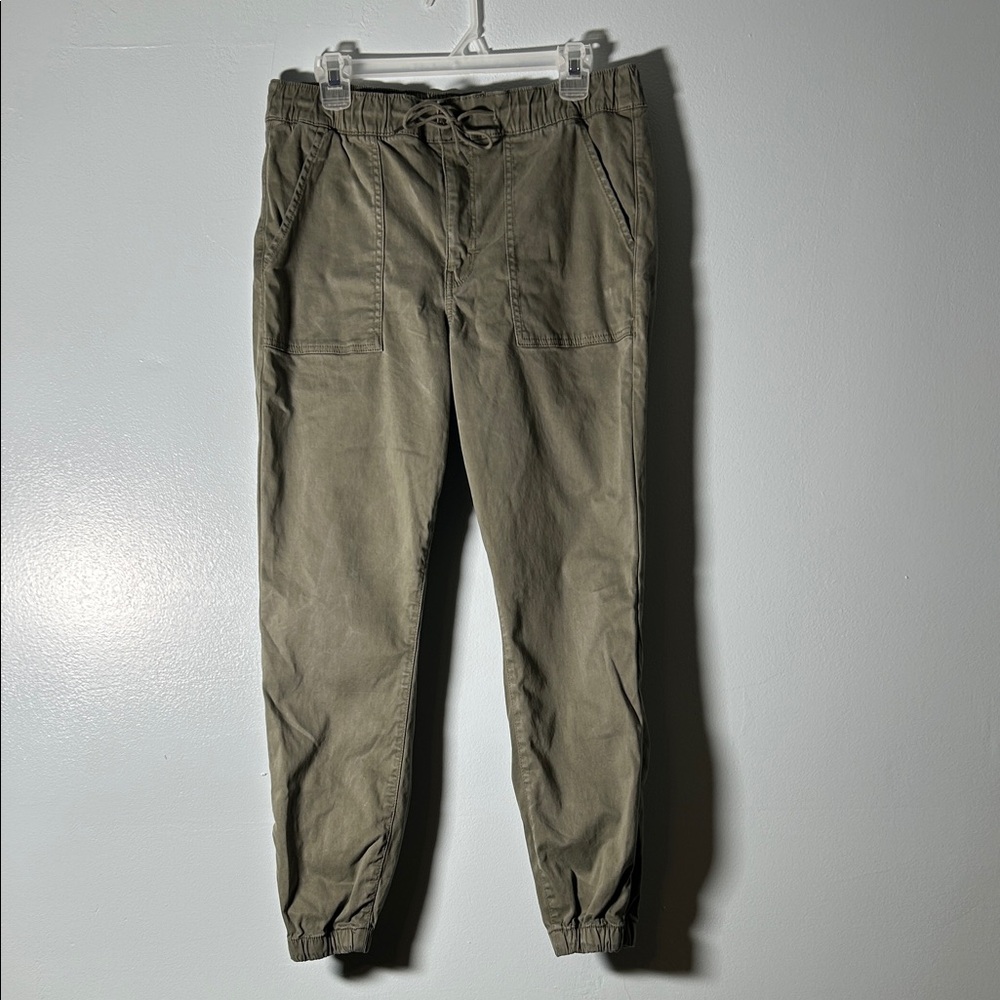 American Eagle Outfitters Olive Cargo Jogger Pants